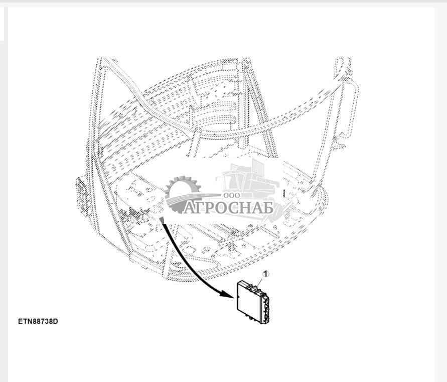 Контроллер машины, кабина 